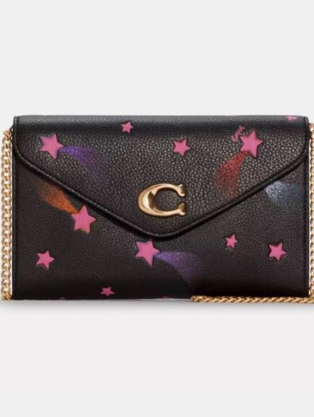 Coach Tammie Disco Star Clutch Crossbody